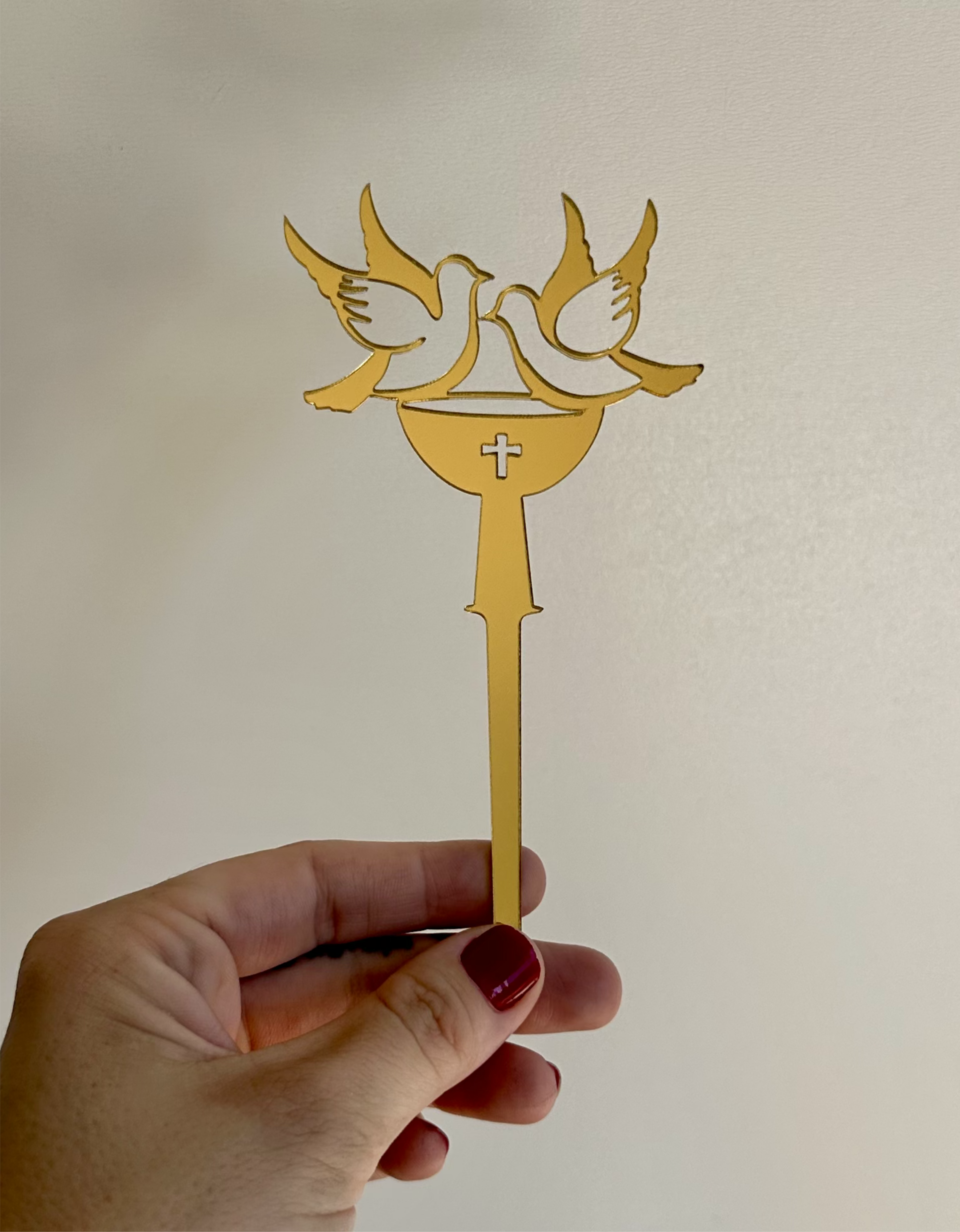 Topo para Bolo - Batizado