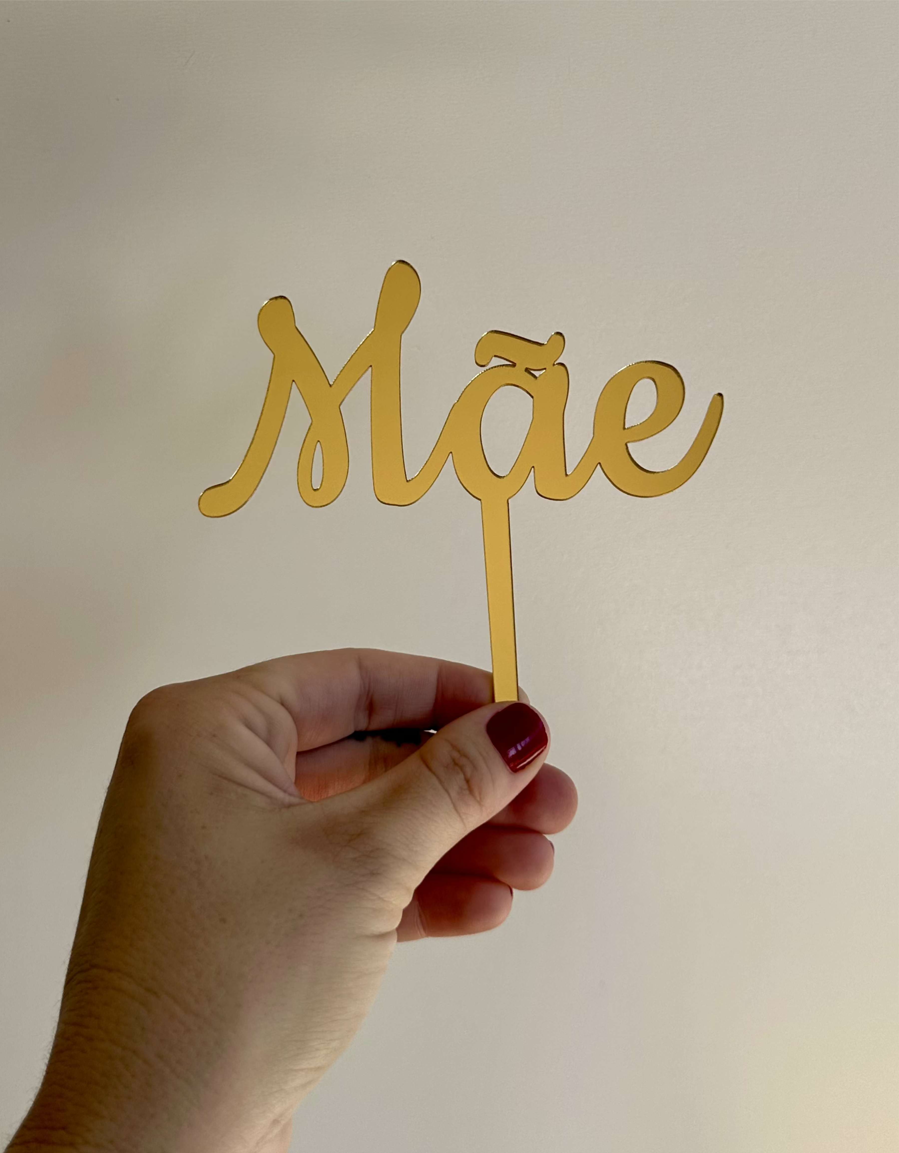 Topo para Bolo - Mãe