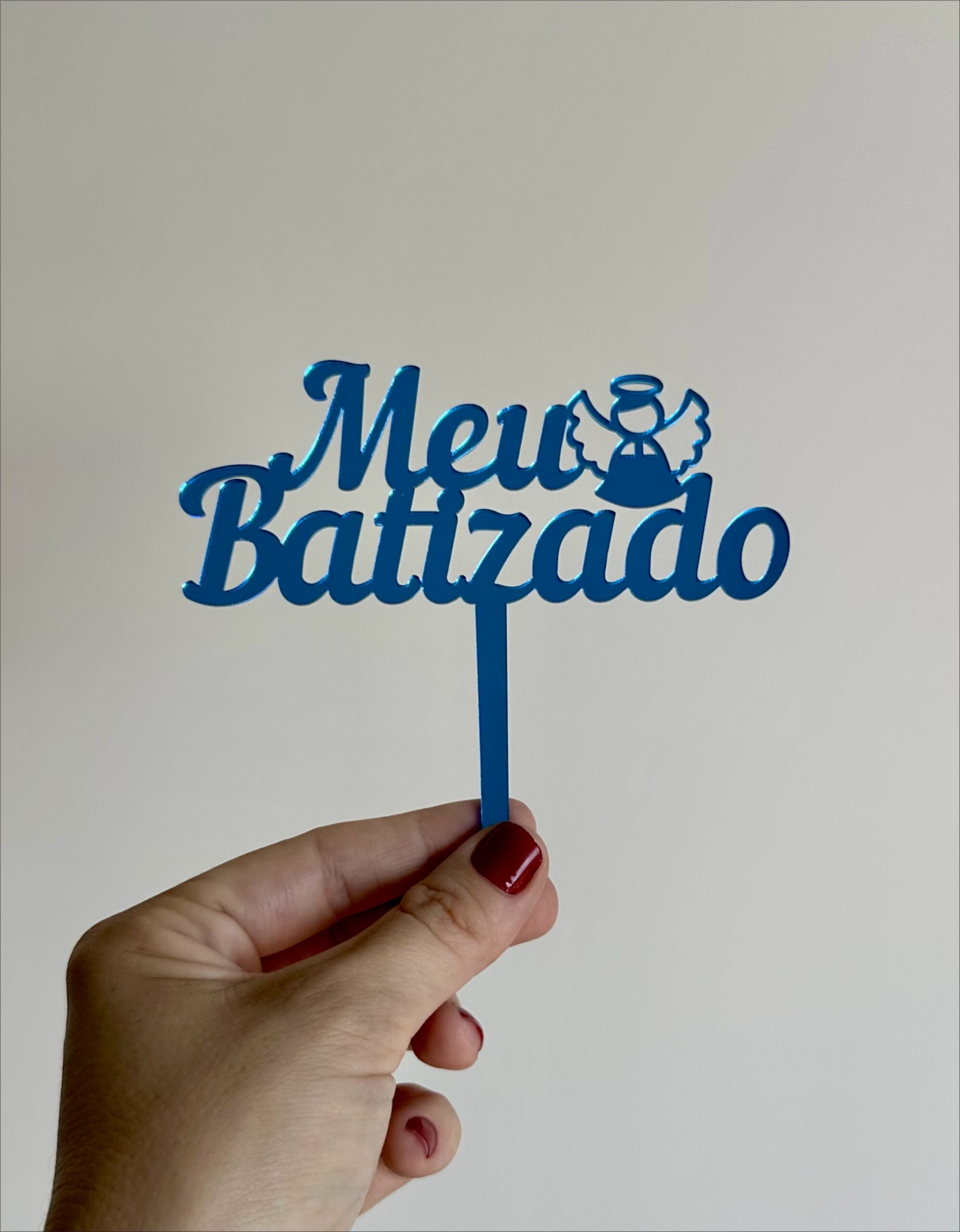 Topo para Bolo - Meu Batizado - Imagem 4