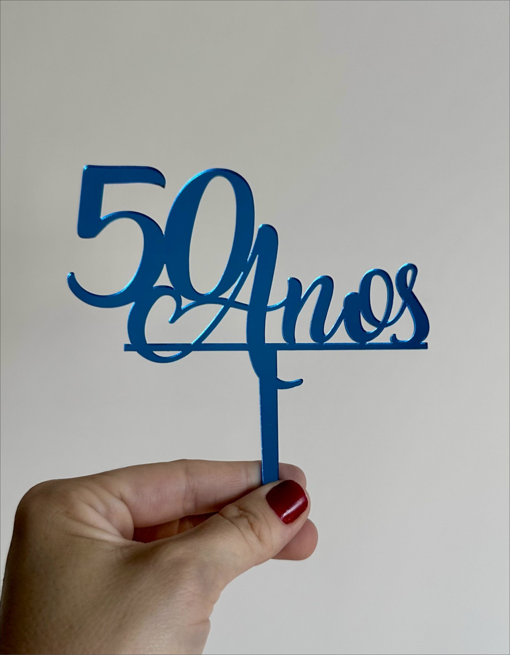 Topo para Bolo - 50 Anos - Imagem 4